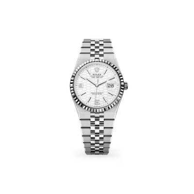 ROLEX LAND-DWELLER 36 OYSTER, 36 MM, OYSTERSTEEL AND WHITE GOLD 127234